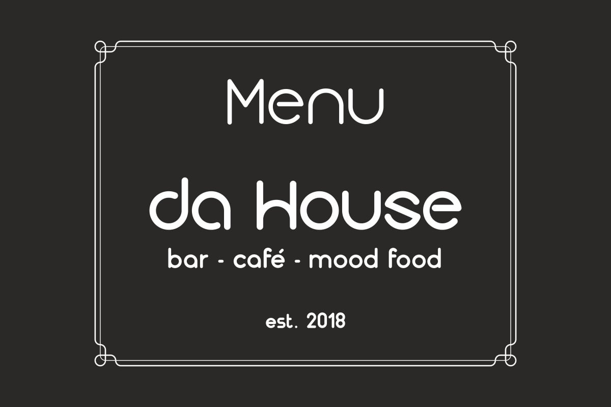 Menu daHouse